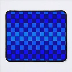 Blue Blue Box Mouse Pad
