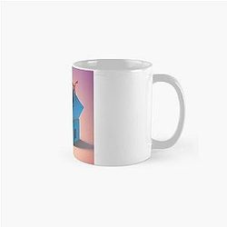 The Slimey Blue Box in a Blue Box Classic Mug