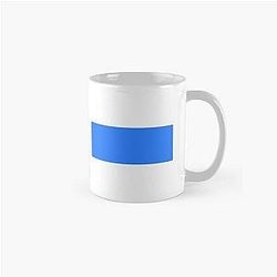 Simple Blue Box Classic Mug