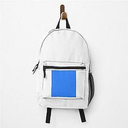 Simple Blue Box Backpack