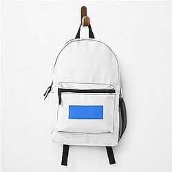 Simple Blue Box Backpack