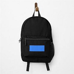 Simple Blue Box Backpack
