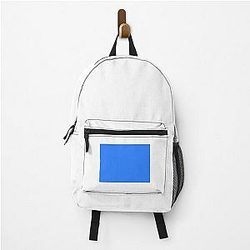 Simple Blue Box Backpack