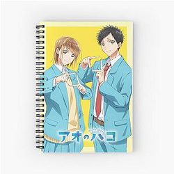 Blue Box Anime Spiral Notebook