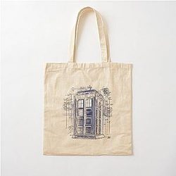 The Blue Box Blueprint Cotton Tote Bag