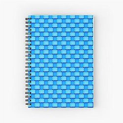 Blue Box Spiral Notebook