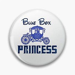 Blue Box Princess Pin