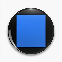 Simple Blue Box Pin