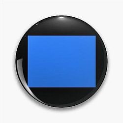 Simple Blue Box Pin