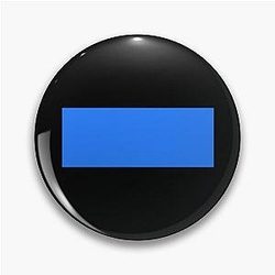 Simple Blue Box Pin