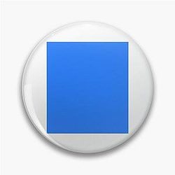 Simple Blue Box Pin