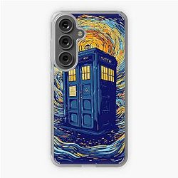 Starry blue box Samsung Galaxy Soft Case