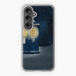 Snowy blue box Samsung Galaxy Soft Case