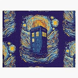 Starry blue box Jigsaw Puzzle