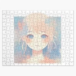 cute kawaii  hana blue box Jigsaw Puzzle