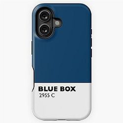 Big Blue Box - 2955C iPhone Tough Case