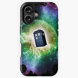 Universe Blue Box Tee The Doctor T-Shirt iPhone Tough Case