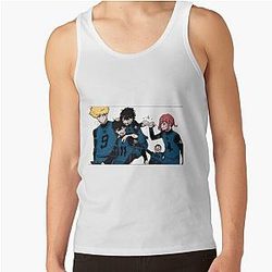 Blue Lock Topo do tanque - Não. Blue Lock Equipe Z Win Tank Top