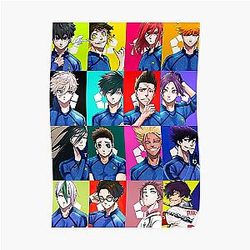 Blue Lock Posters - Blue Lock Characters Poster