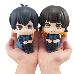 In Stock 10cm Blue Lock Look Up Isagi Yoichi/Nagi Seishiro Action Figure