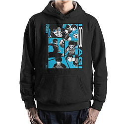 Blue Lock Hoodie Player Print