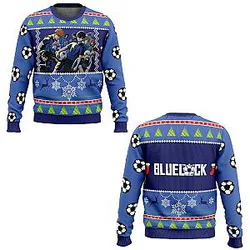 Anime Design PTTT610  Blue Lock Ugly Christmas Sweatshirts