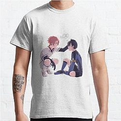 Blue Lock T-Shirts - Blue Lock Isagi Yoichi Classic T-Shirt