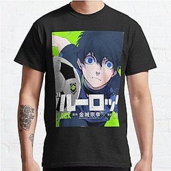 Blue Lock T-Shirts - Blue Lock Isagi Yoichi Classic T-Shirt