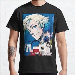 Blue Lock T-Shirts - Blue Lock Michael Kaiser Classic T-Shirt