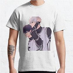 Blue Lock T-Shirts - Blue Lock Isagi Yoichi Seishiro Nagi Classic T-Shirt