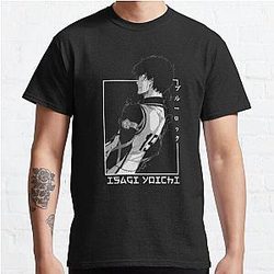 Blue Lock T-Shirts - Isagi Yoichi Blue Lock In Japanese Classic T-Shirt