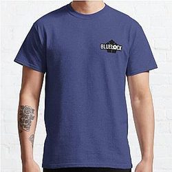 Blue Lock Camisas - Blue Lock T-shirt clássico de futebol