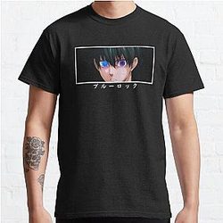 Blue Lock T-Shirts - Blue Lock In Japanese Yoichi Isagi Classic T-Shirt