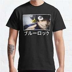 Blue Lock T-Shirts - Meguru Bachira Blue Lock Classic T-Shirt
