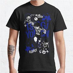 Blue Lock T-Shirts - Isagi Yoichi Blue Lock Classic T-Shirt