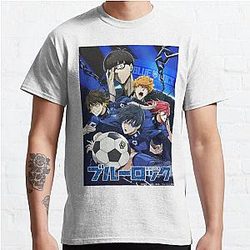 Blue Lock Camisas... Blue Lock Camisa clássica da chave do anime