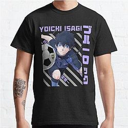 Blue Lock T-Shirts - Yoichi Isagi Blue Lock Classic T-Shirt