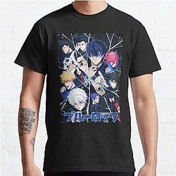Blue Lock T-Shirts - Blue Lock Anime Classic T-Shirt