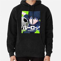 Blue Lock Hoodies - Blue Lock Isagi Yoichi Pullover Hoodie