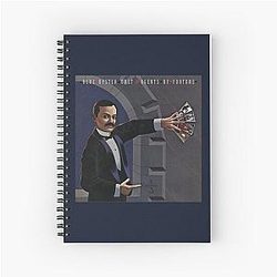 Men Blue Oyster Cult Agents of Fortun Fashion Raglan Spiral Notebook