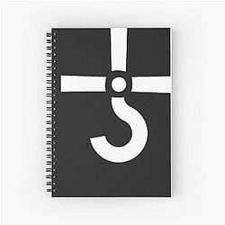 logo band rock blue oyster cult 90art Essential T-Shirt Spiral Notebook