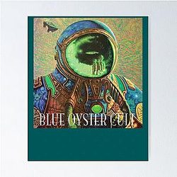 Visite en bande Blue Oyster Cult Affiche de musique Logo