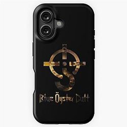 Blue oyster cult black back iPhone Tough Case