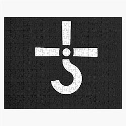Logo band rock blue oyster cult art essential t shirt Jigsaw Puzzle