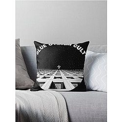 First LP Blue Oyster Cult Throw Pillow