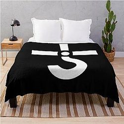 logo band rock blue oyster cult 90art Essential Throw Blanket