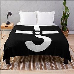 logo band rock blue oyster cult 90art Throw Blanket
