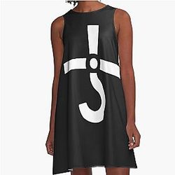 Logo band rock blue oyster cult art essential t shirt A-Line Dress