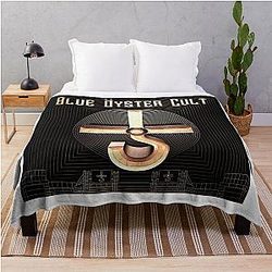 blue oyster cult band Throw Blanket