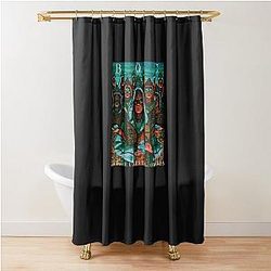 Blue Oyster Cult Fire of Unknown Origin Shower Curtain